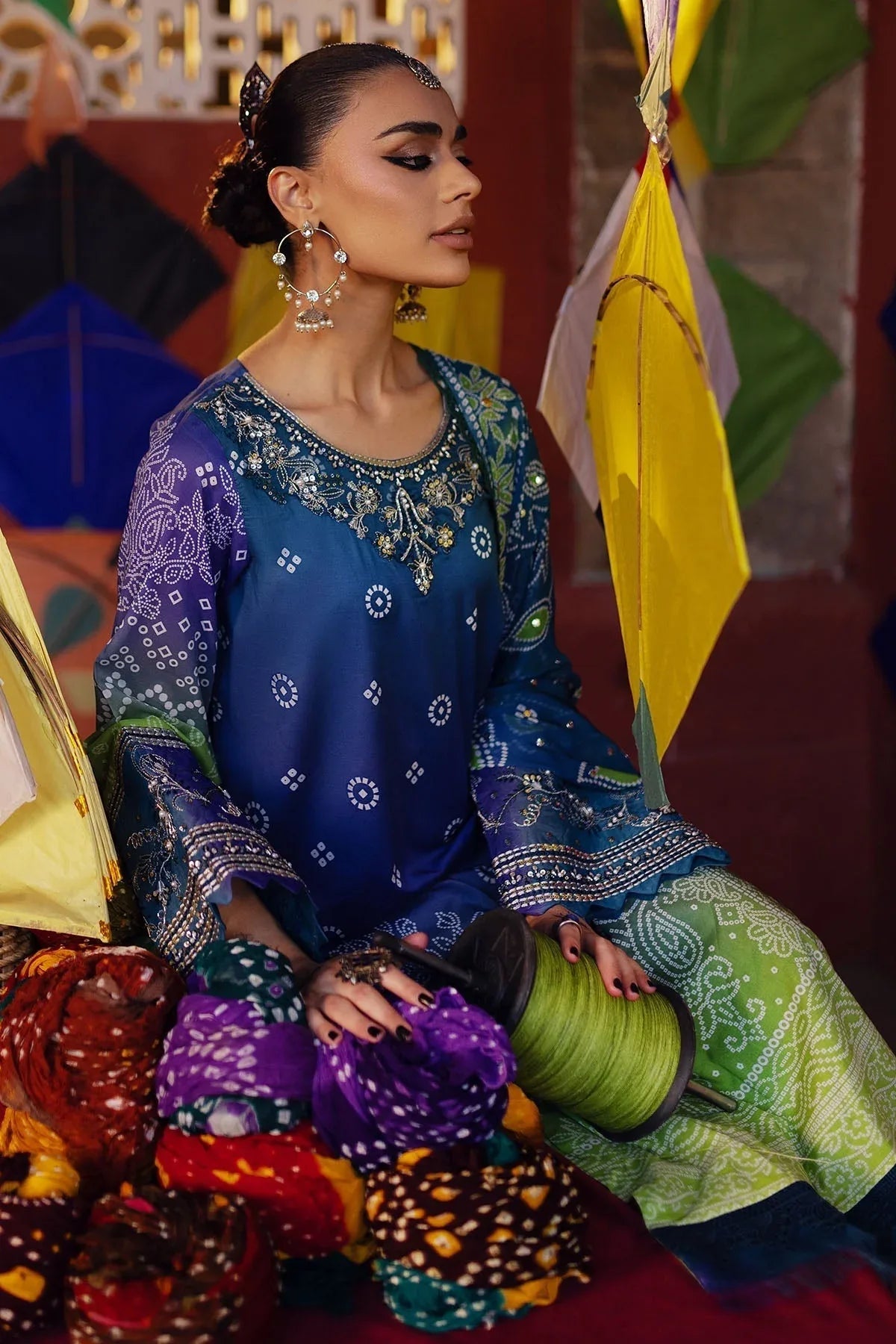 Nureh | Bazaar Lawn | NS-133 - Aqsa Fabrics