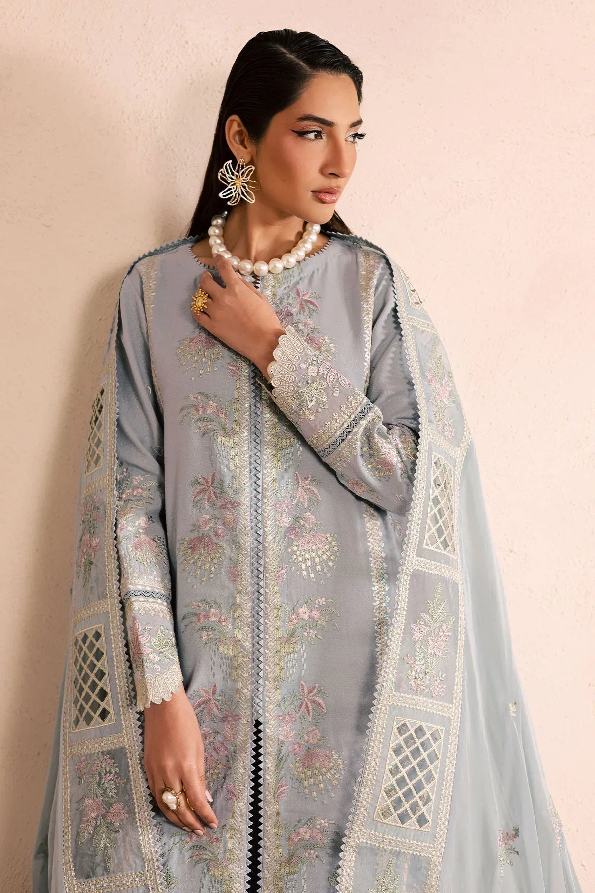 Nureh | Karandi Collection |NE-217 - Aqsa Fabrics