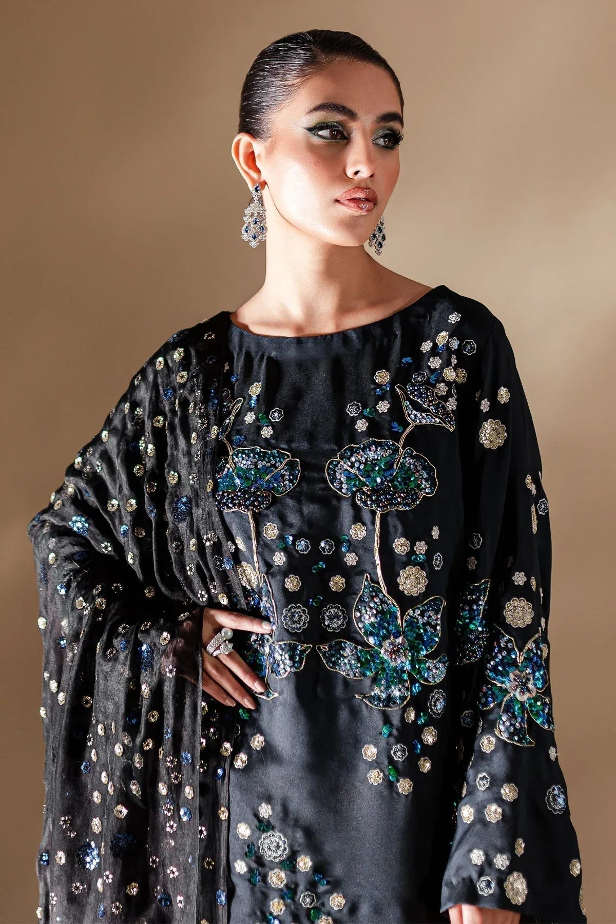 Nureh | Tiny Twinkles | INTENSE - Aqsa Fabrics