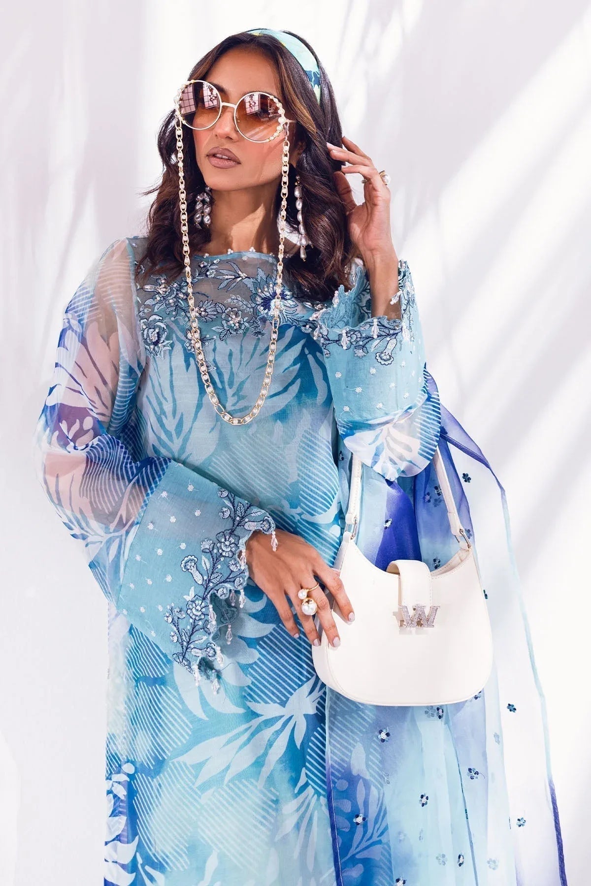 Nureh | Ballerina Formals | COSMOS - Aqsa Fabrics