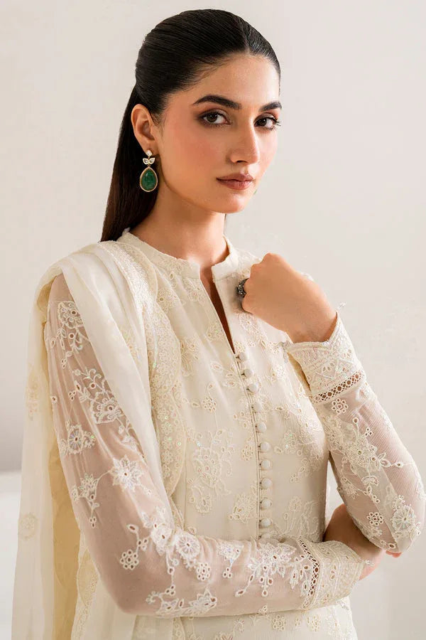 Farasha | Lumiere Formals | DOVE - Aqsa Fabrics