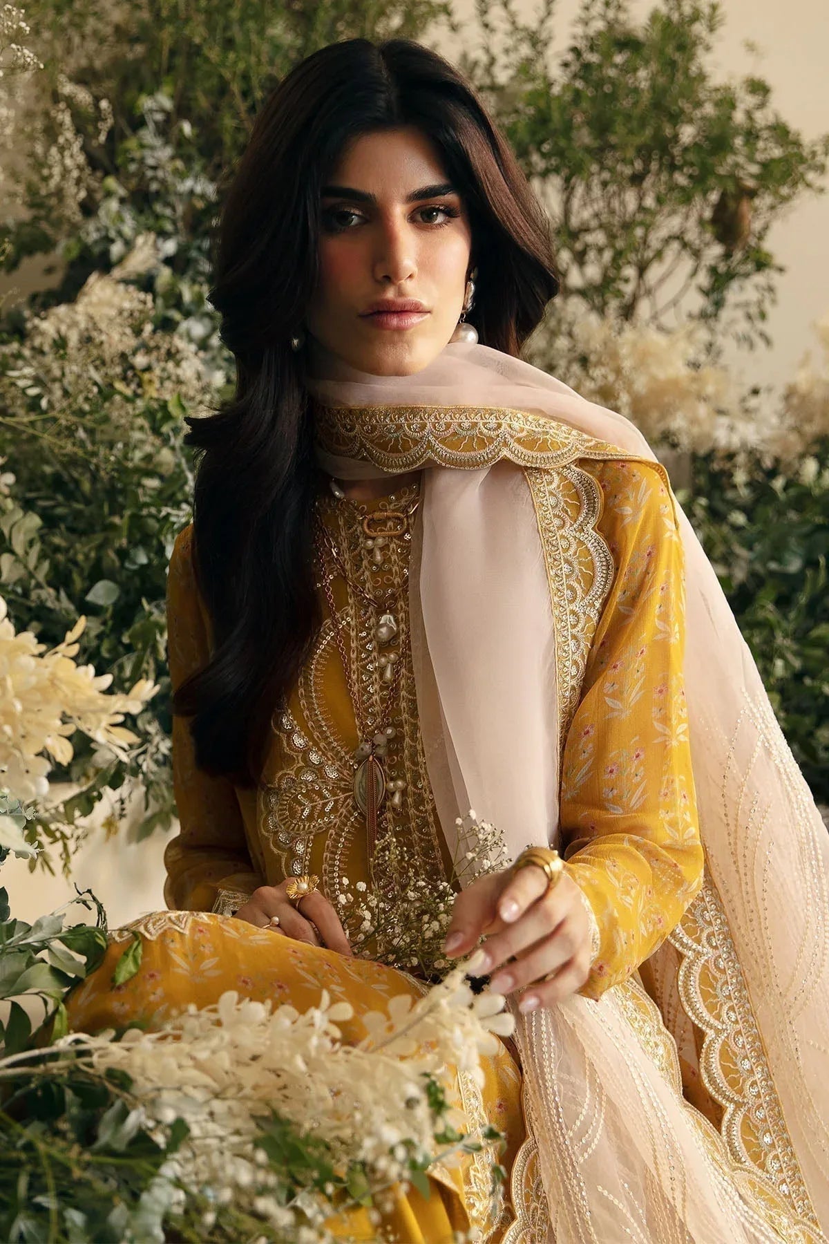 Nureh | Amaya Formals | AM-05 - Aqsa Fabrics