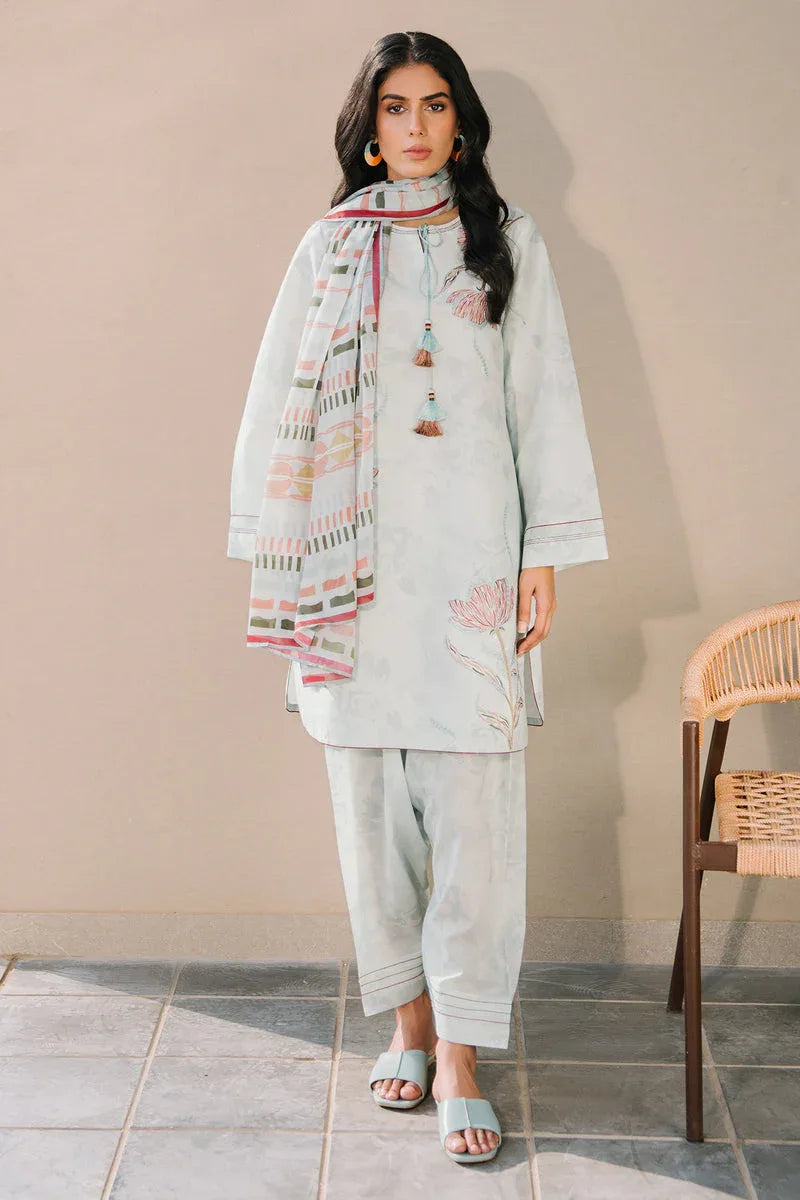 Jazmin | Summer Lawn 25 | USE-9143 - Aqsa Fabrics