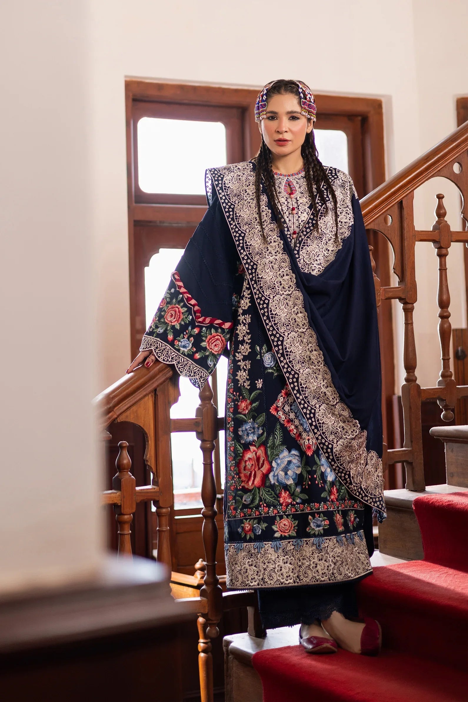 Maryam Hussain | Silk Edit |   Evening - Aqsa Fabrics