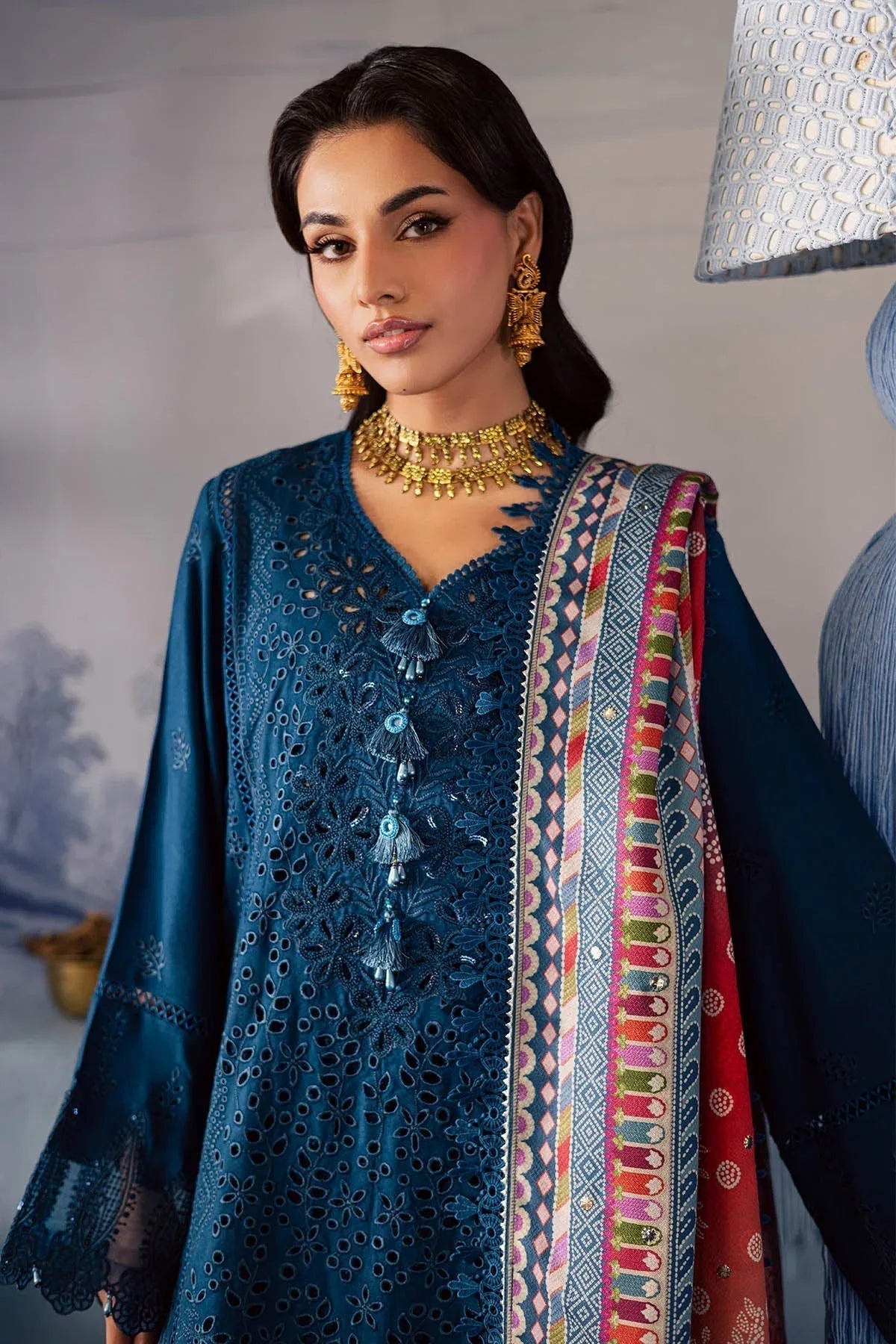 Nureh | Bazaar Luxe 25 | NE-206 - Aqsa Fabrics