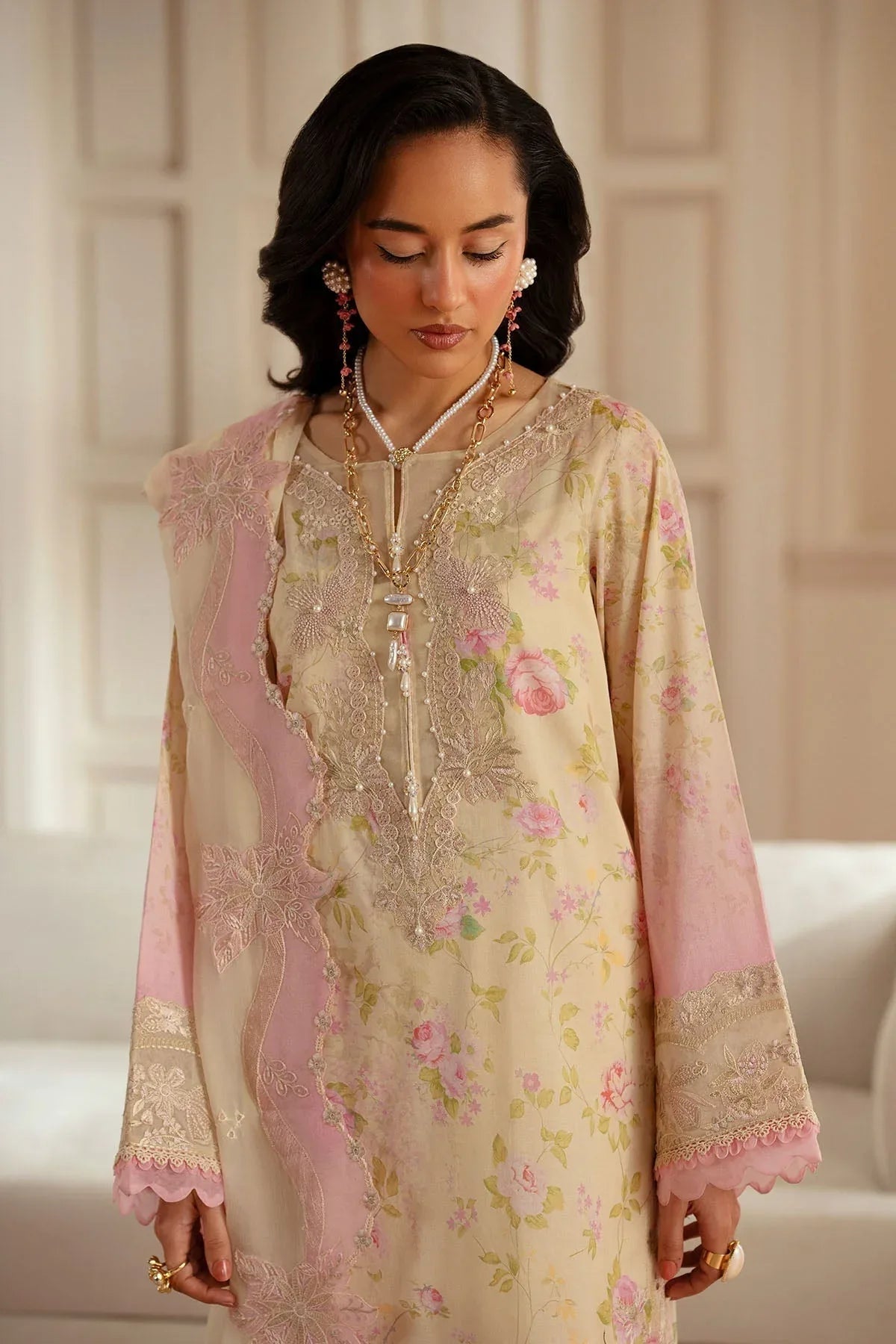 Nureh | Feya Eid Lawn | FE-05 - Aqsa Fabrics