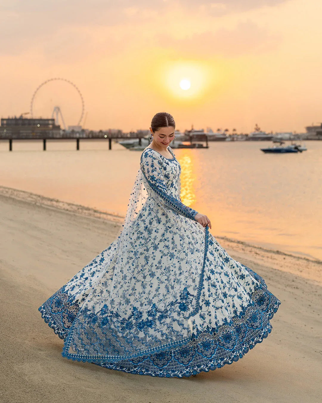 Faiza Saqlain | Aya Luxury Lawn 26' | Jehona