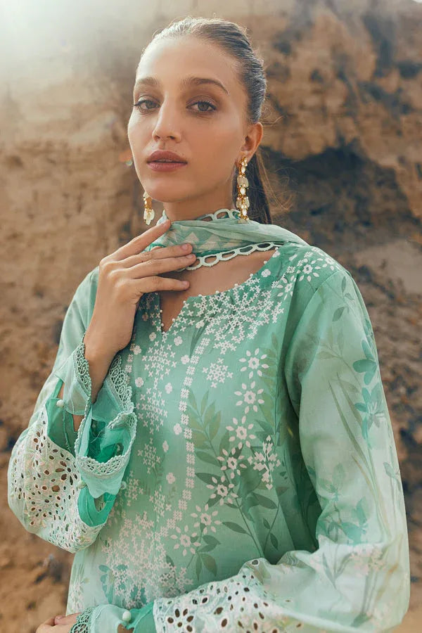 Nureh | Gardenia Lawn 24 | N-01 - Aqsa Fabrics