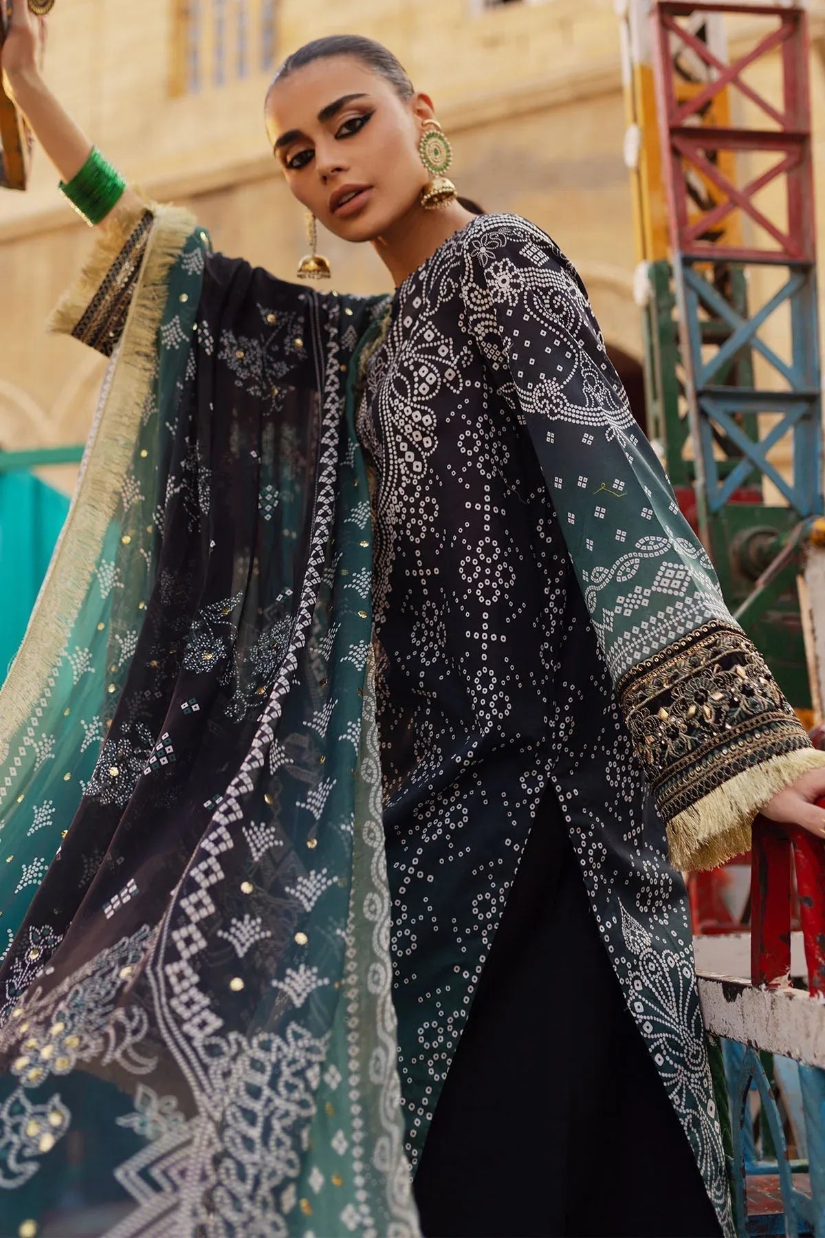 Nureh | Bazaar Lawn | NS-129 - Aqsa Fabrics