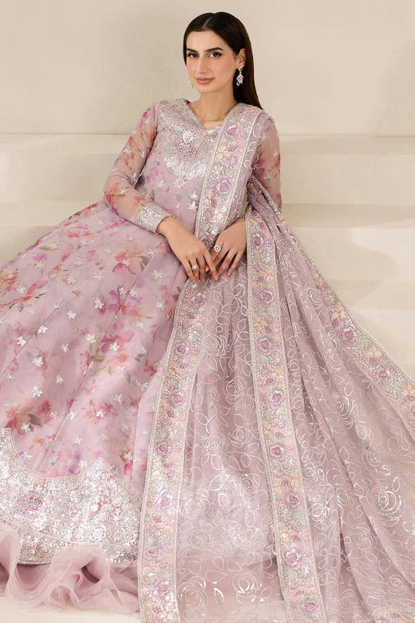 Farasha | Fiorella Formals | Lilly Passion - Aqsa Fabrics