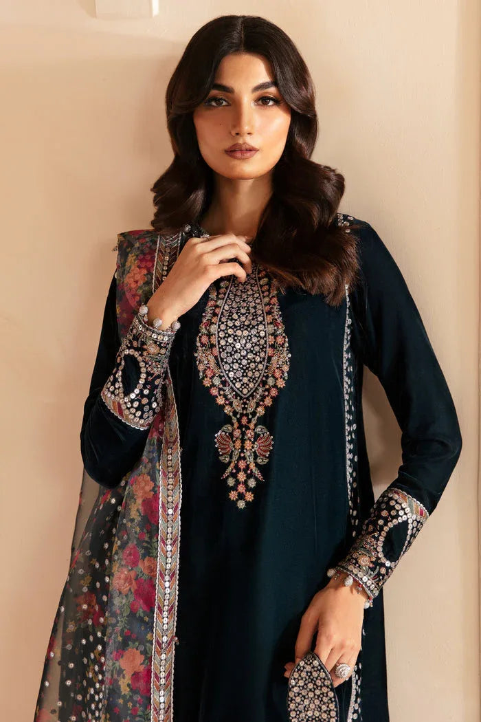 Jazmin | Velvet Edit 24 | VF-2021 - Aqsa Fabrics