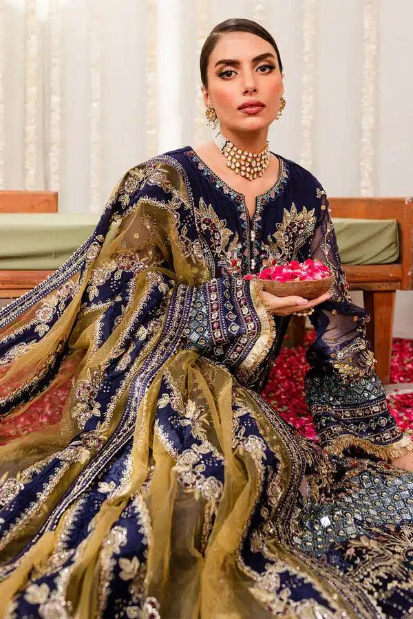 Nureh | Wedding Formals 23 | SELEIN - Aqsa Fabrics