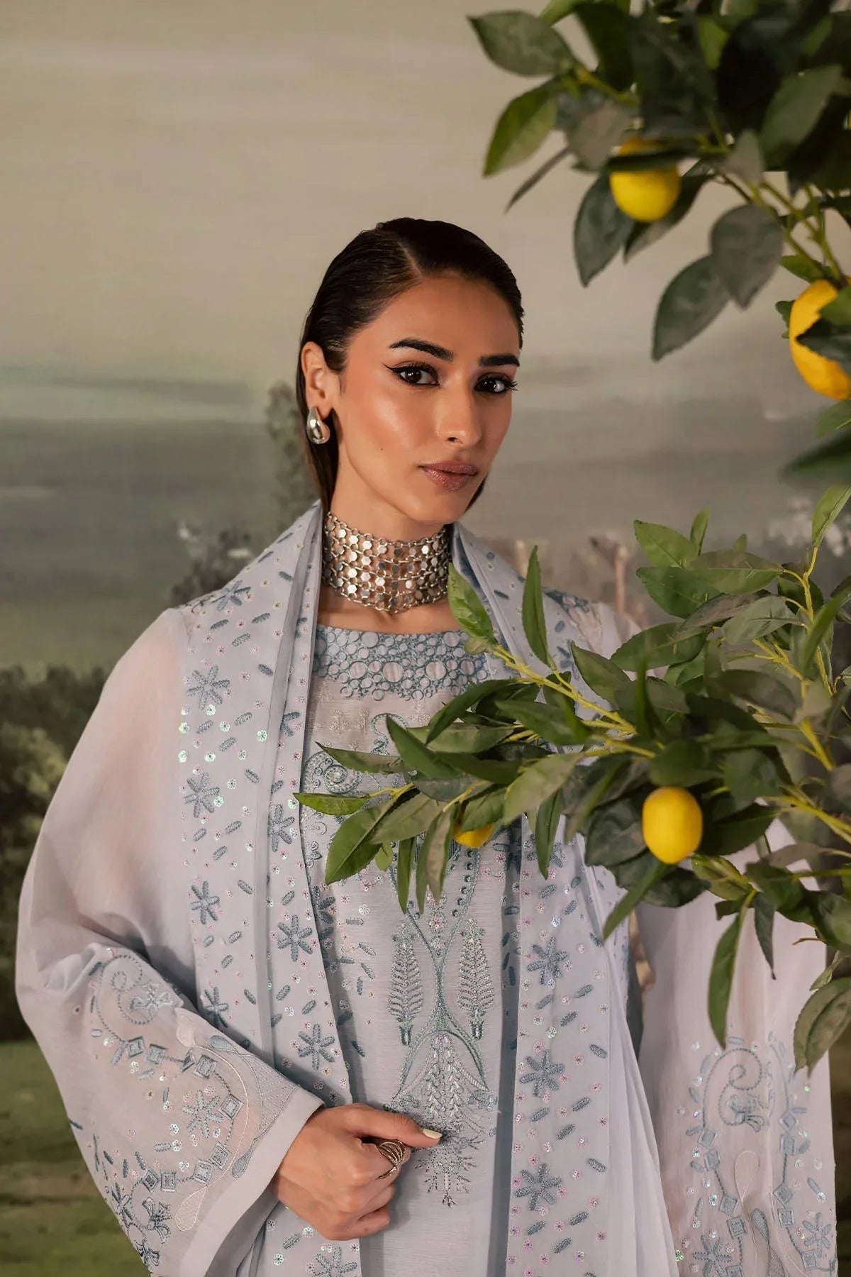 Nureh | Shades of Winter | NP-668 - Aqsa Fabrics