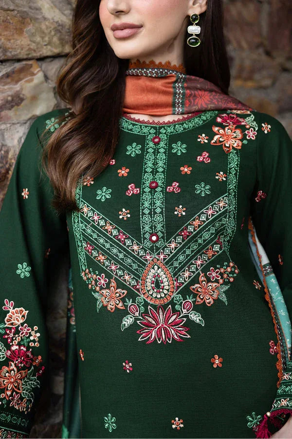 Farasha | Eminence Khaddar 25 | Daisywink - Aqsa Fabrics