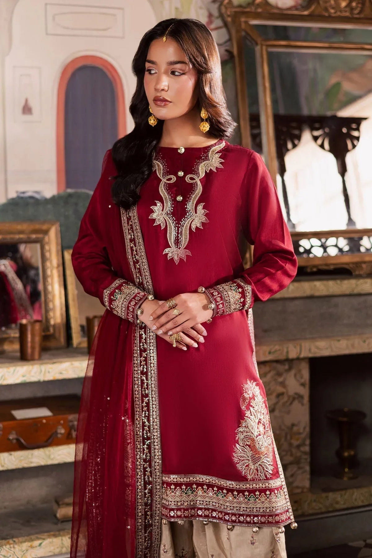 Nureh | Nur Mahal | NE-193 - Aqsa Fabrics