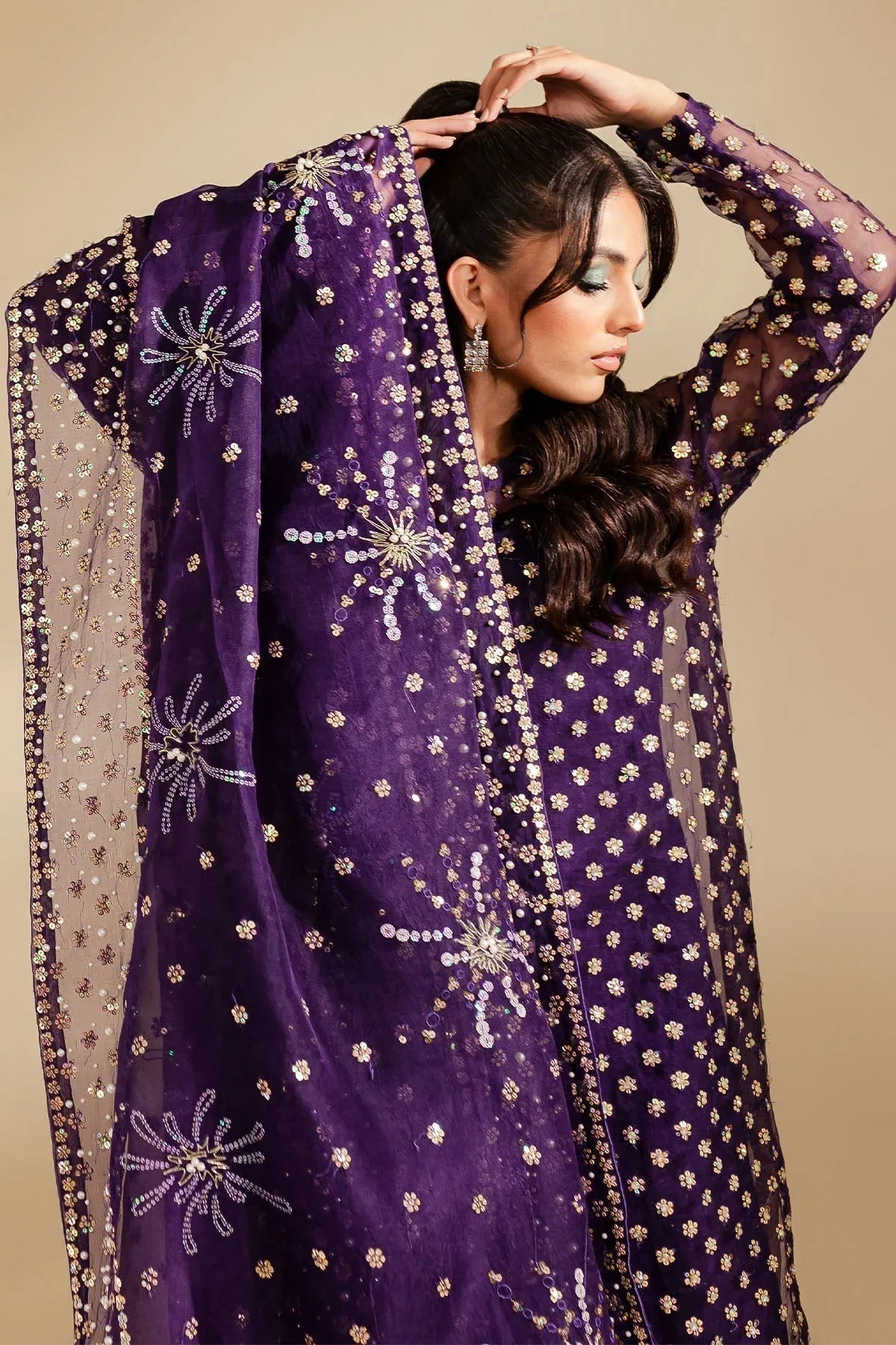 Nureh | Tiny Twinkles | WILD BEAUTY - Aqsa Fabrics