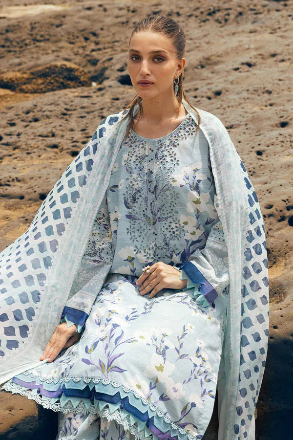 Nureh | Gardenia Lawn 24 | N-08 - Aqsa Fabrics