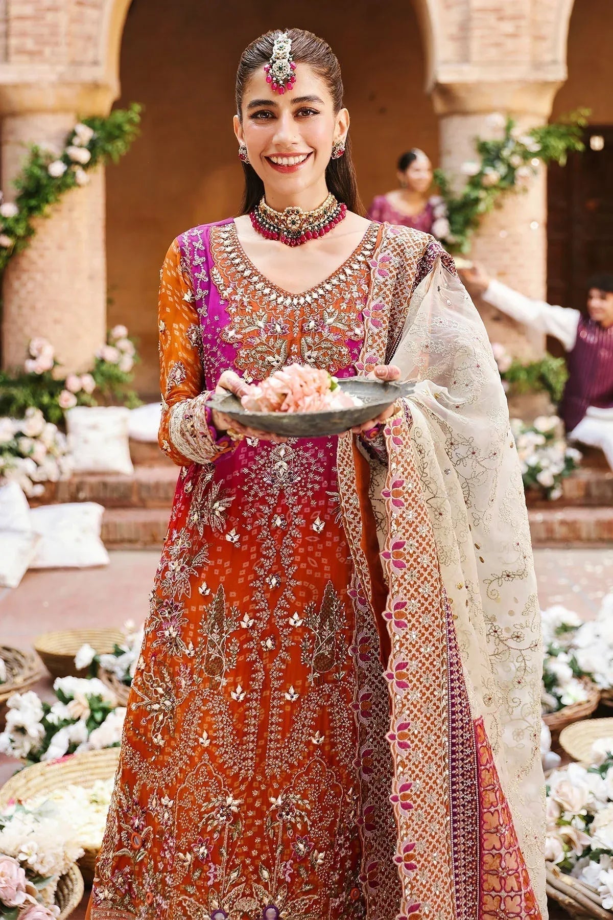 Nureh | Jhoomro Wedding Formals | NL-66 BANO - Aqsa Fabrics