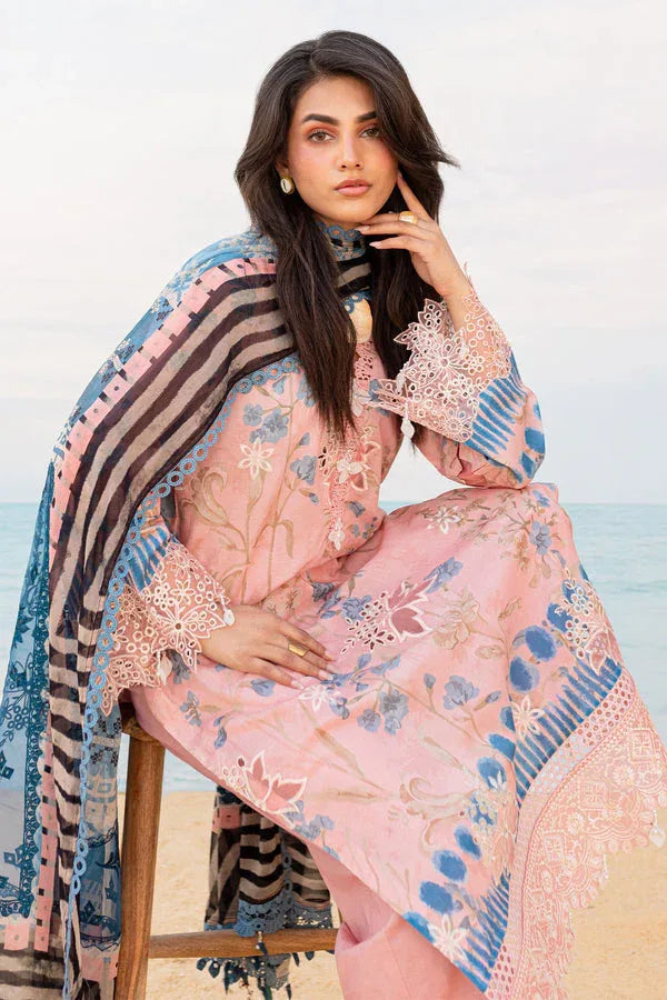 Nureh | Gardenia Lawn 24 | NS-132 A - Aqsa Fabrics