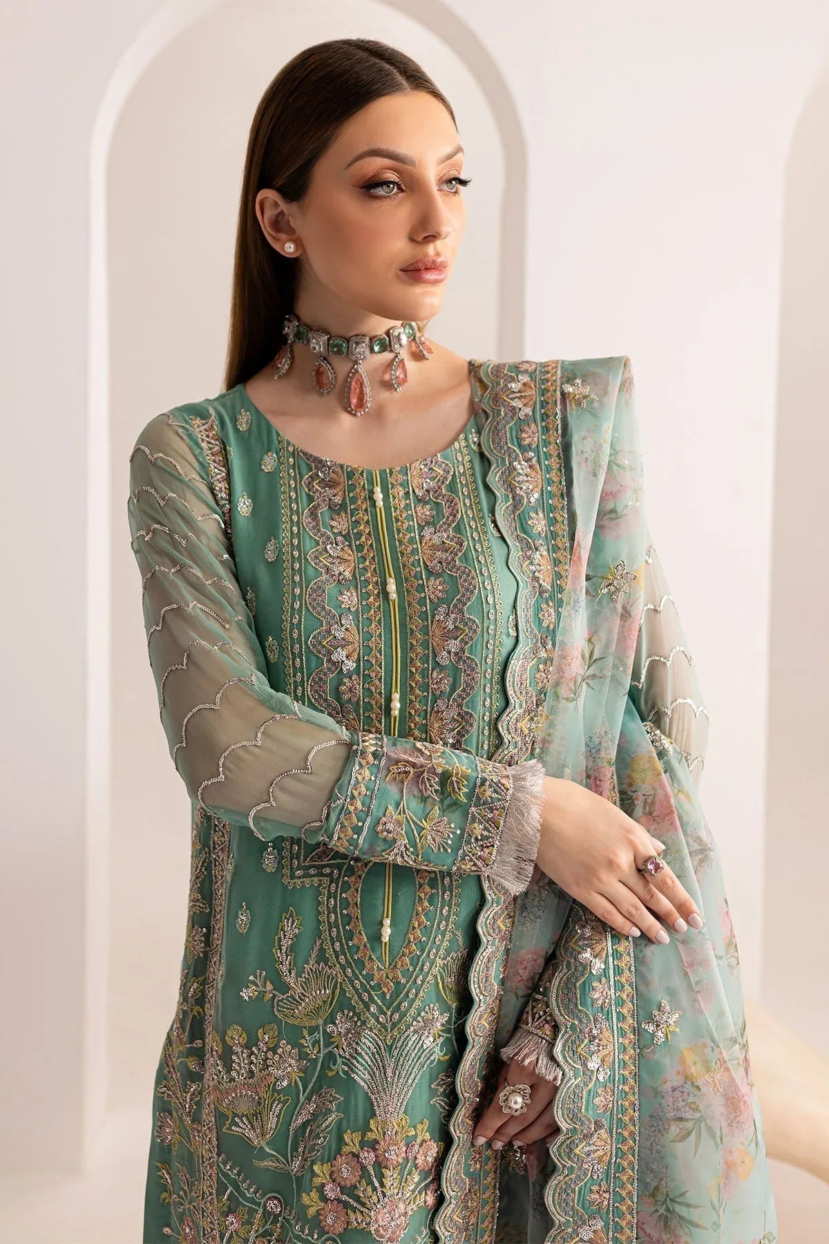 Nureh | Fancy Formals | NP-513 - Aqsa Fabrics