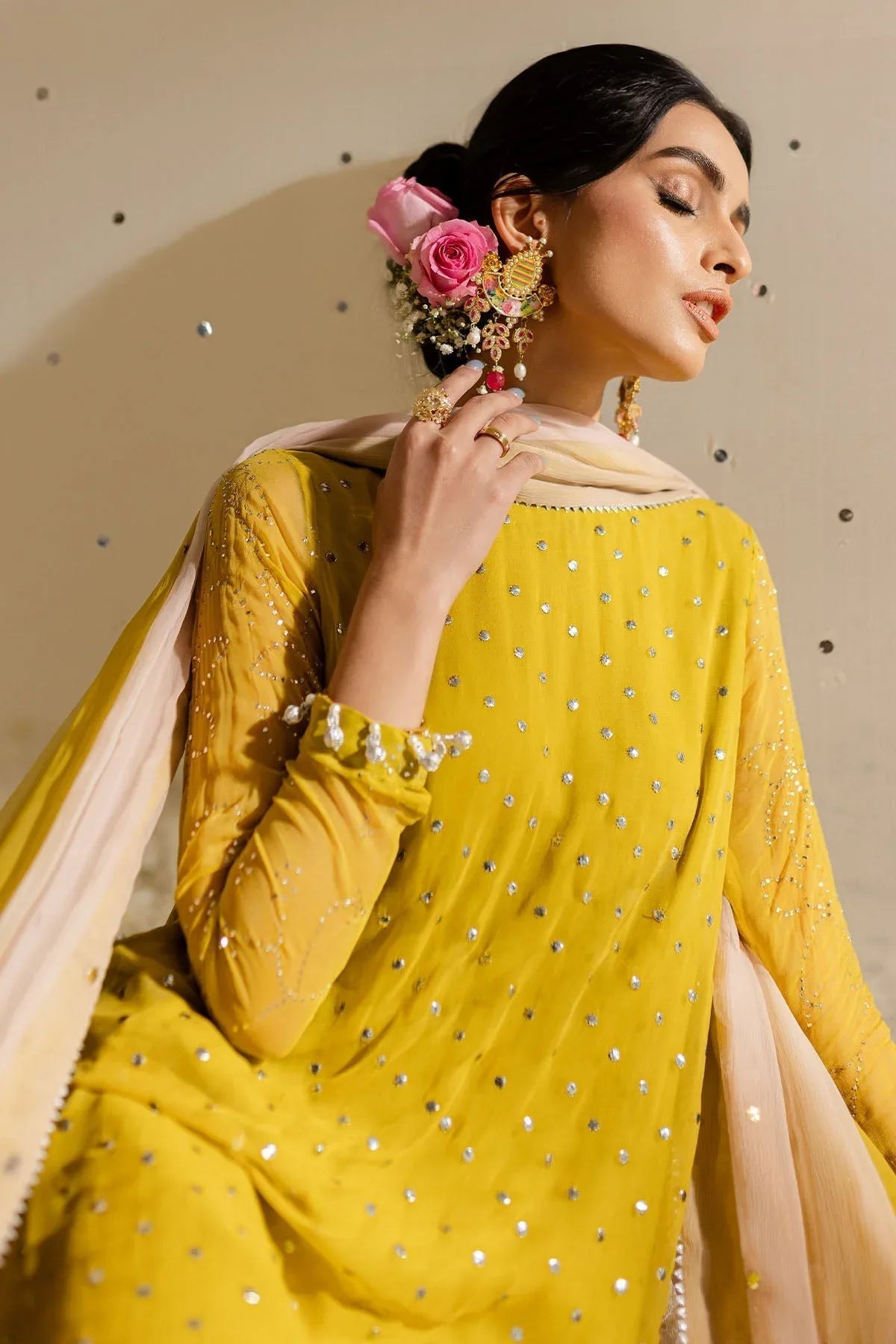 Nureh | Mukeshkari Formals | MK-08 - Aqsa Fabrics