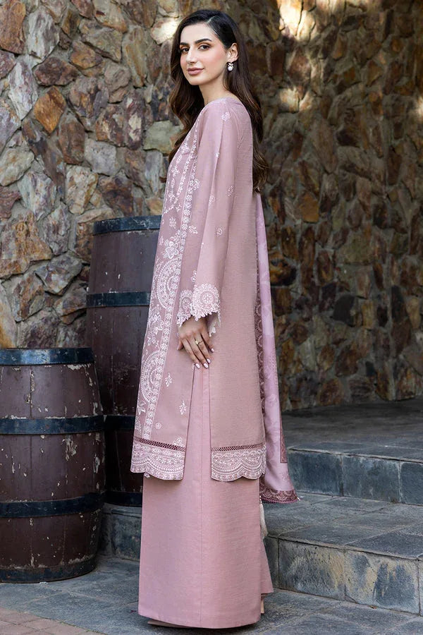 Farasha | Eminence Khaddar 25 | Blushen - Aqsa Fabrics