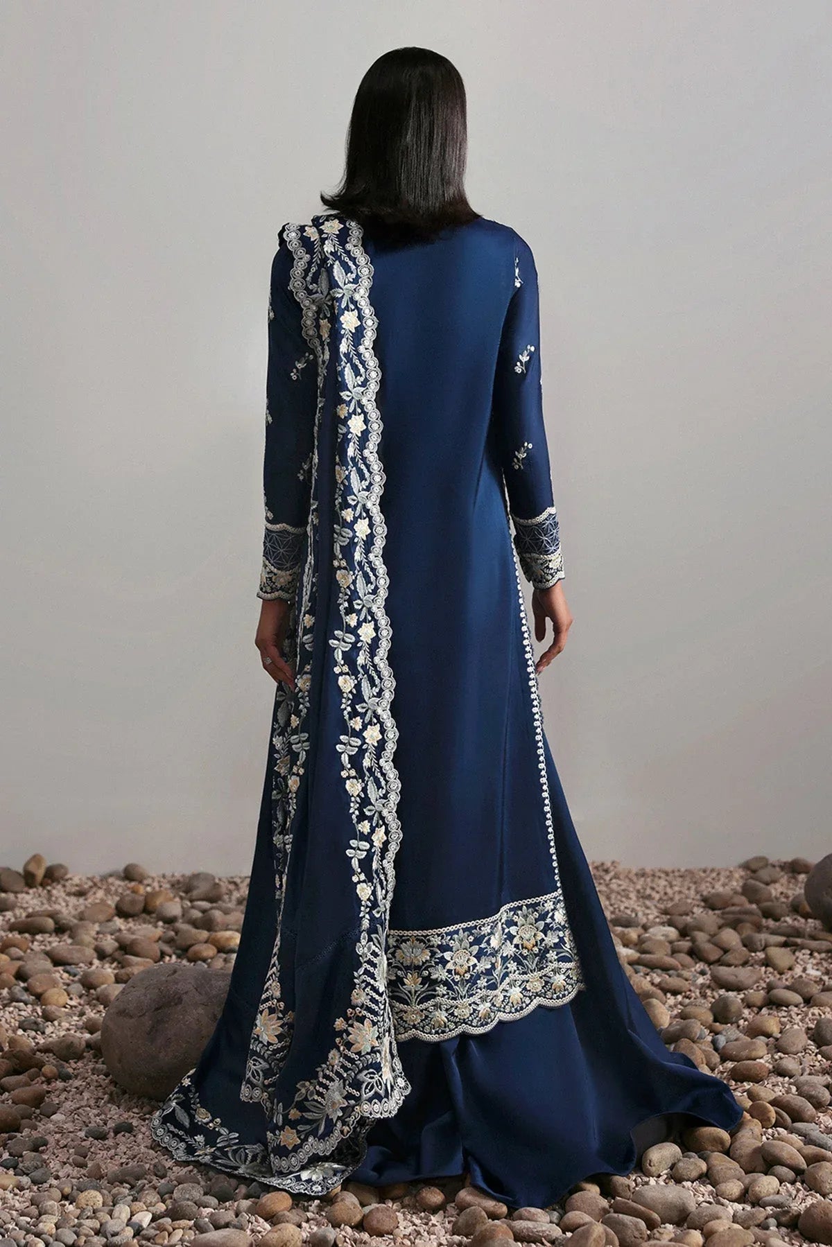 Afrozeh | Slate Ready to Wear | Alara - Aqsa Fabrics