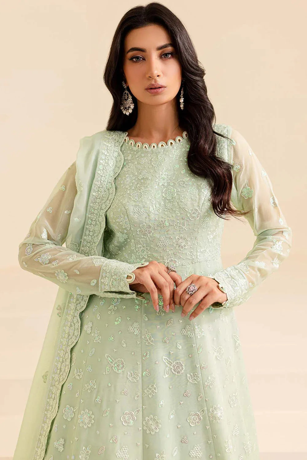 Farasha | Lumiere Formals | Aqua Dream - Aqsa Fabrics