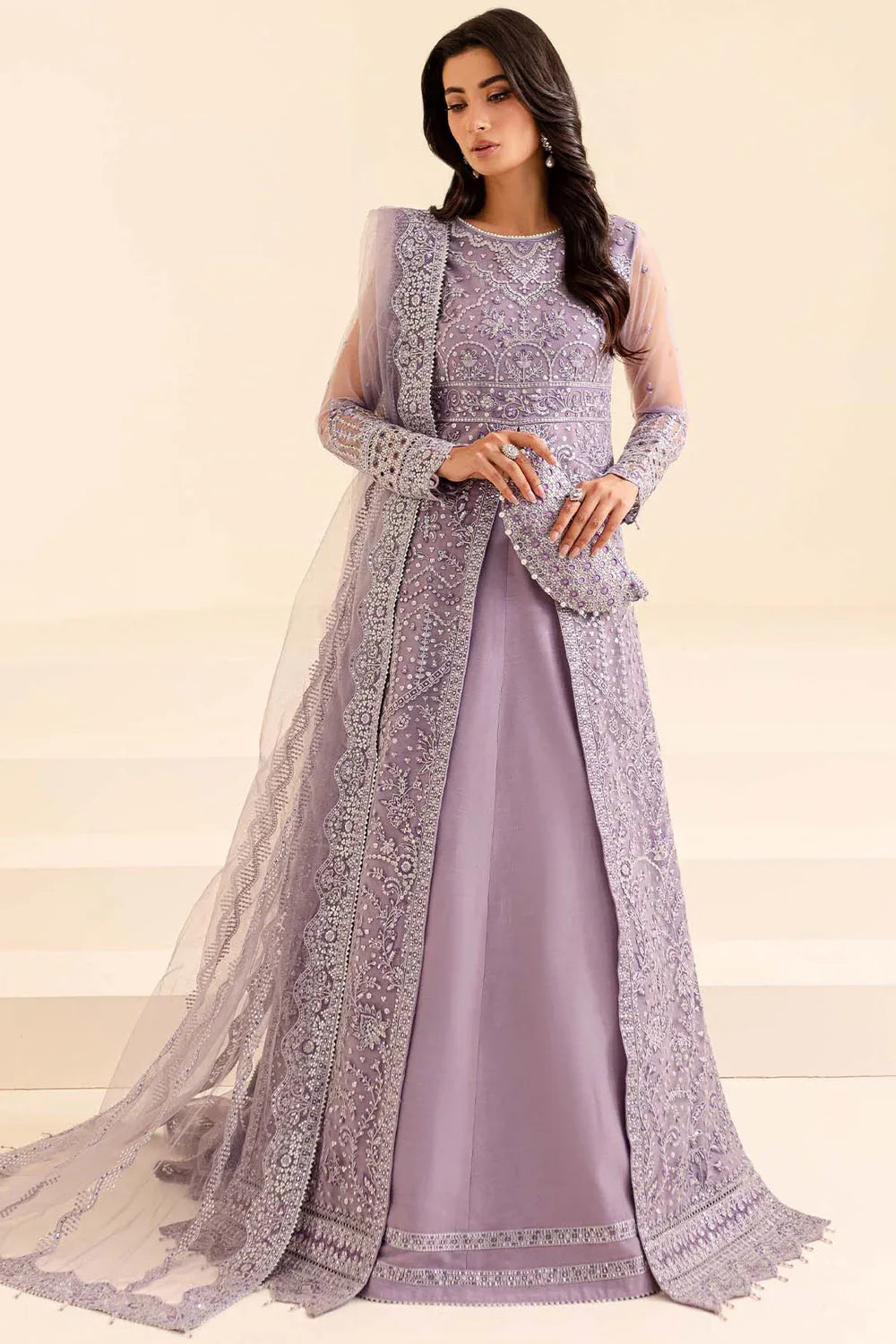 Farasha | Lumiere Formals | Fuchsia Fantasy - Aqsa Fabrics