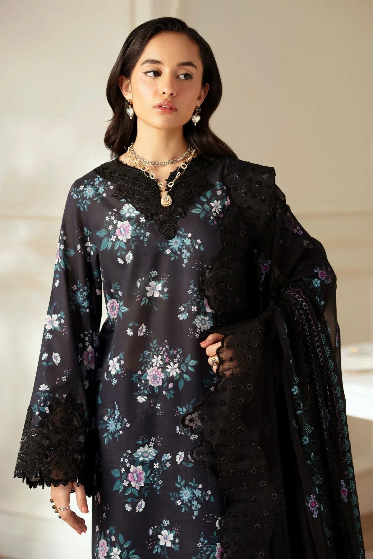 Nureh | Feya Eid Lawn | FE-04 - Aqsa Fabrics