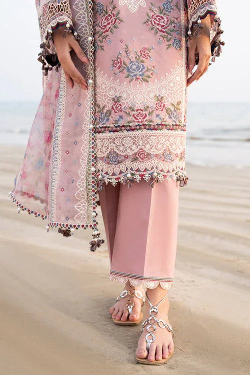 Jazmin | Shahkaar Luxury Lawn 25 | SL25-D2 - Aqsa Fabrics