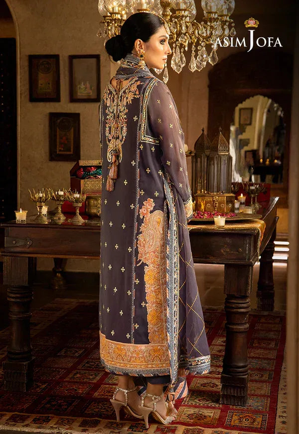Asim Jofa | Velvet Festive 23 | AJVF-04 - Aqsa Fabrics