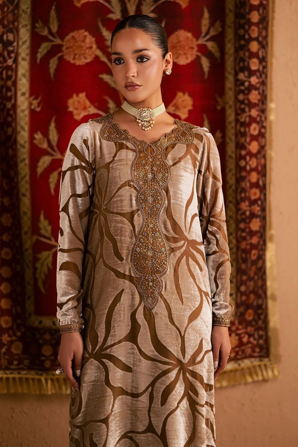 Nureh | Ballerina Winter 25 | NU2-191 - Aqsa Fabrics
