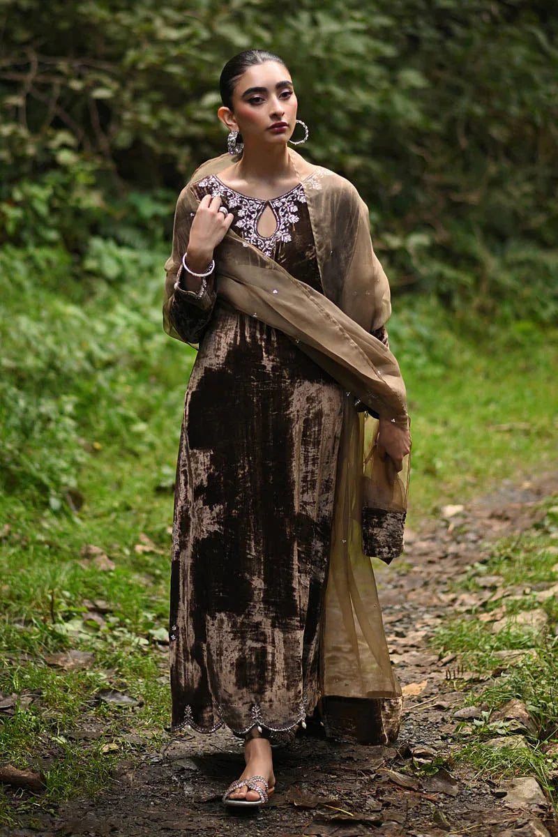 Hue Pret | Farasha Luxury Winter | Baran - Aqsa Fabrics