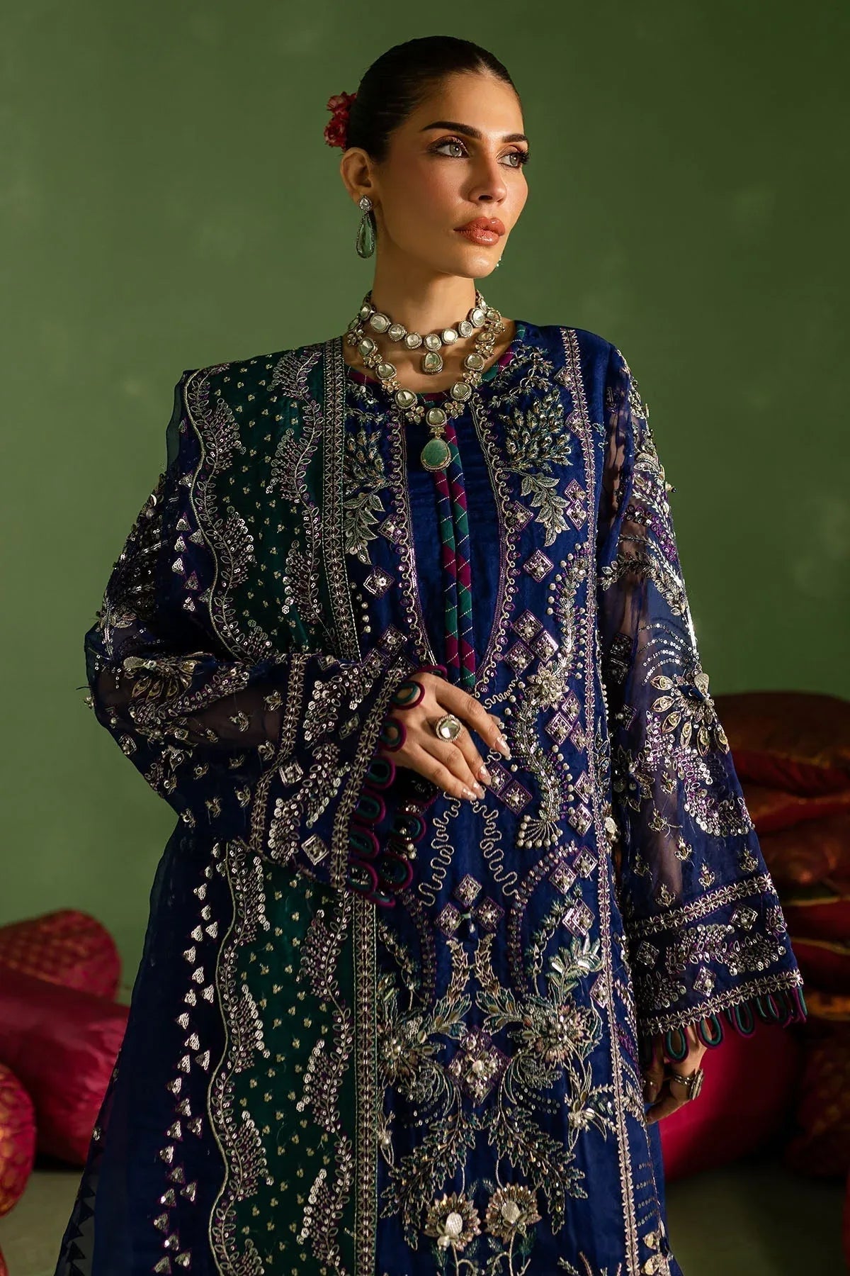 Nureh | Wedding Formals 24 | FP-140 - Aqsa Fabrics