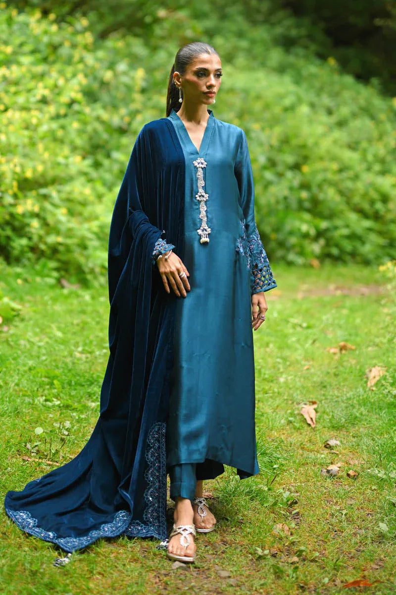 Hue Pret | Farasha Luxury Winter | Mina - Aqsa Fabrics