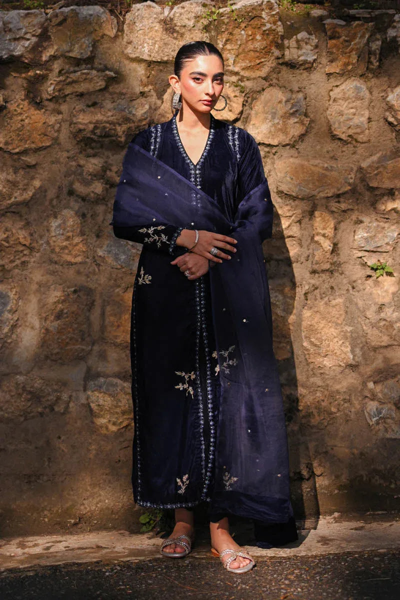 Hue Pret | Farasha Luxury Winter | Meliha - Aqsa Fabrics