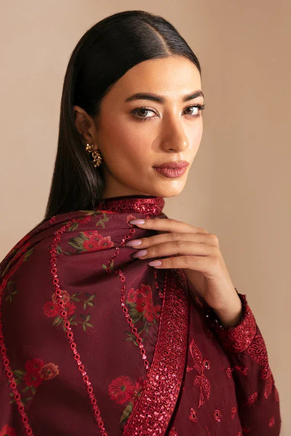 Jazmin | Formals Collection | Raw Silk UR-7031 - Aqsa Fabrics