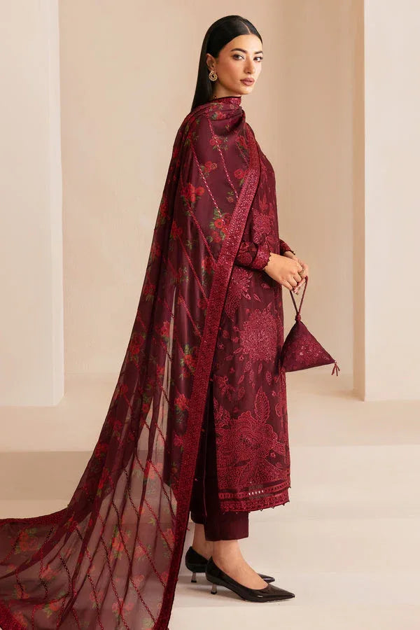 Jazmin | Formals Collection | Raw Silk UR-7031 - Aqsa Fabrics
