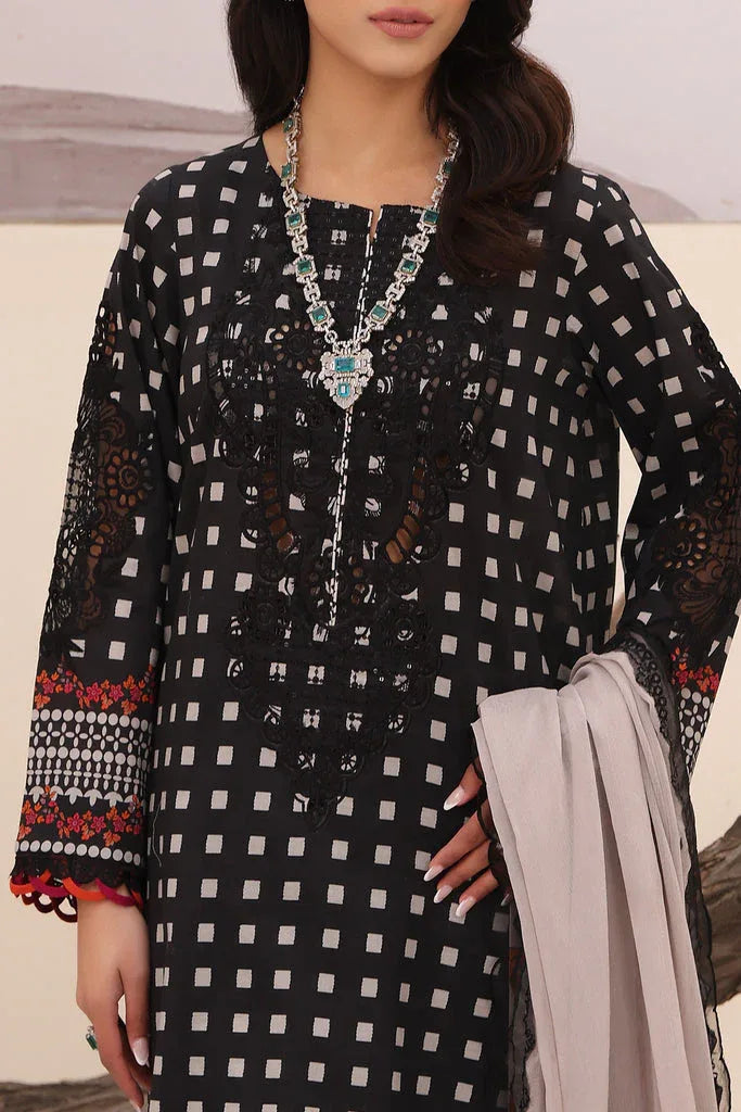 Charizma | Naranji Embroidered Lawn 24 | CN4-009 - Aqsa Fabrics