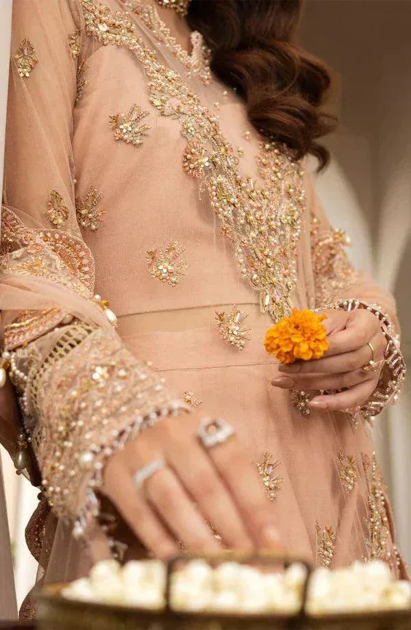 Eleshia | Zarin Wedding Formals 23 | Leena - Aqsa Fabrics