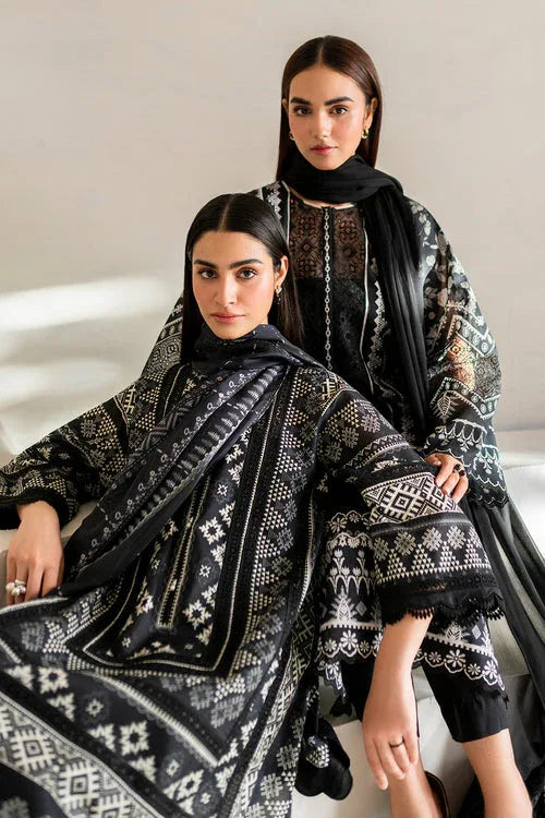 Baroque | Luxury Pret 24 | LAWN UF-671 - Aqsa Fabrics