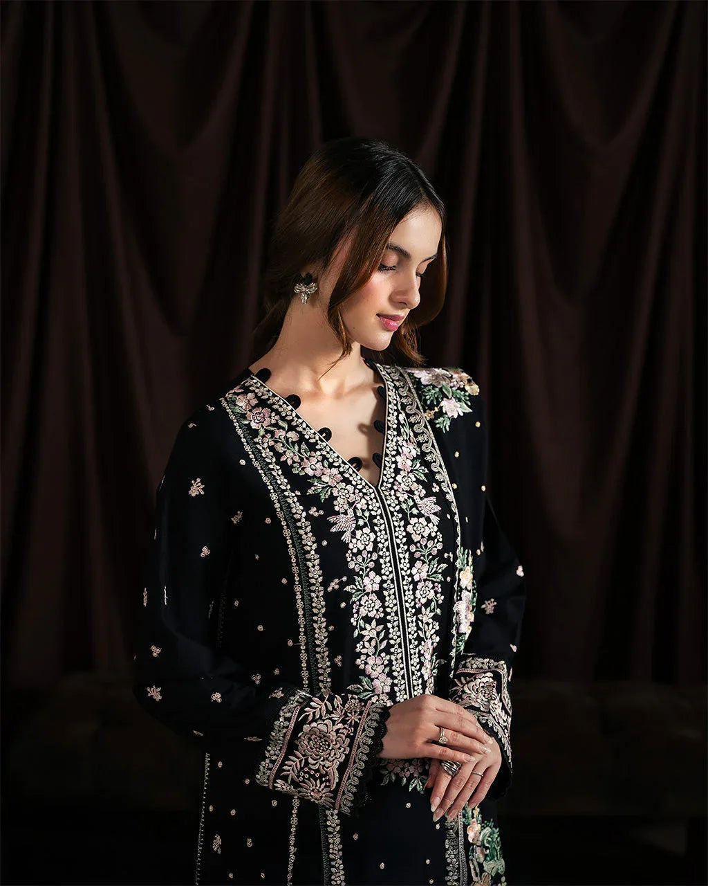 Neeshay | Winter Reverie | Velayne - Aqsa Fabrics
