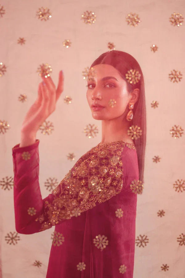 Baroque | Luxury Pret 24 | CHIFFON PR-916 - Aqsa Fabrics