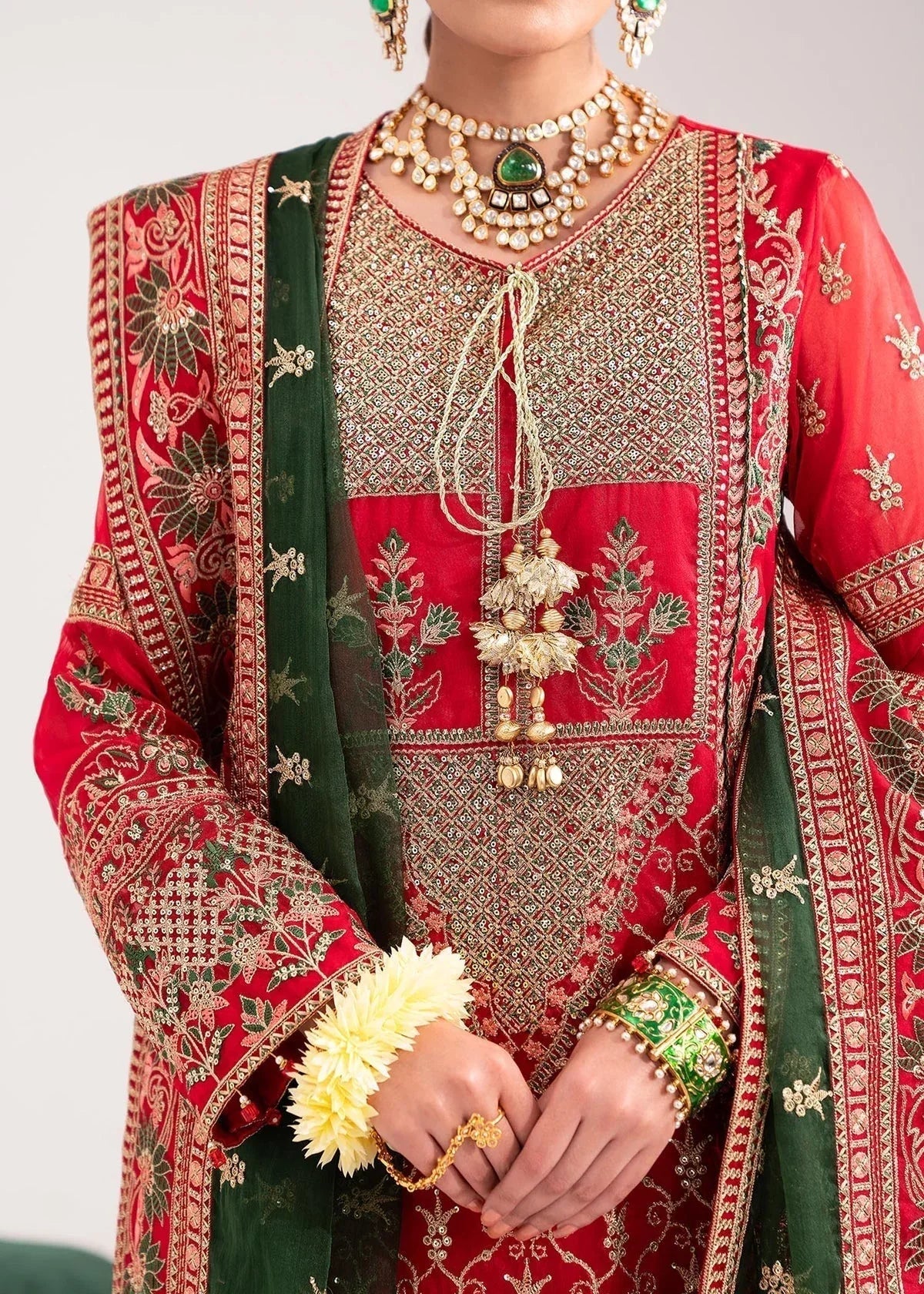 Dastoor | Sajni Luxury Eid Collection 24 | Dur-e-Shahwar - Aqsa Fabrics