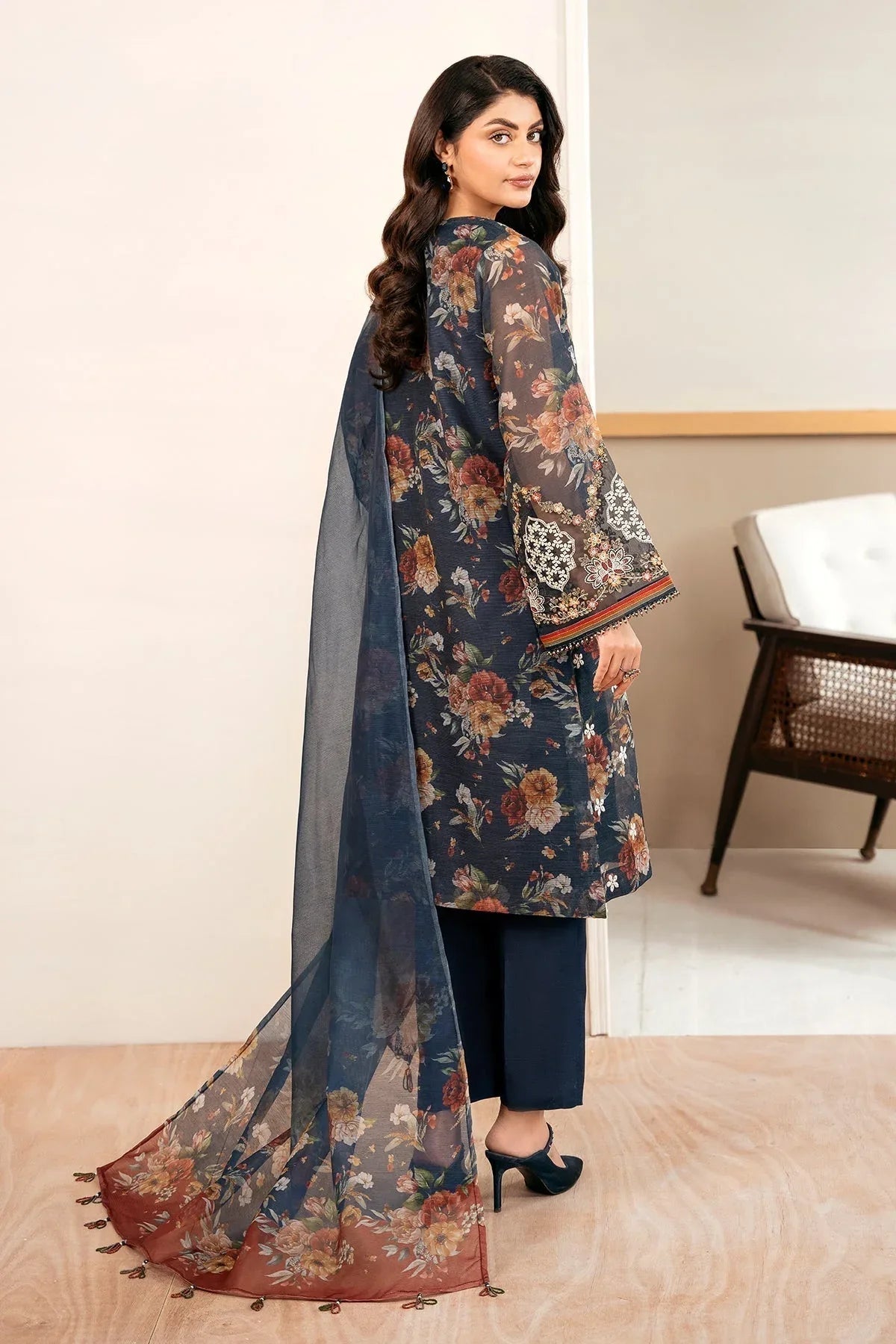 Baroque | Formal Collection | UF-4035 - Aqsa Fabrics