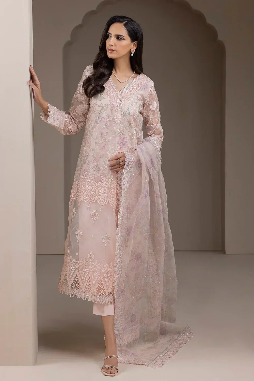 Baroque | Formals Collection | UF-412 - Aqsa Fabrics