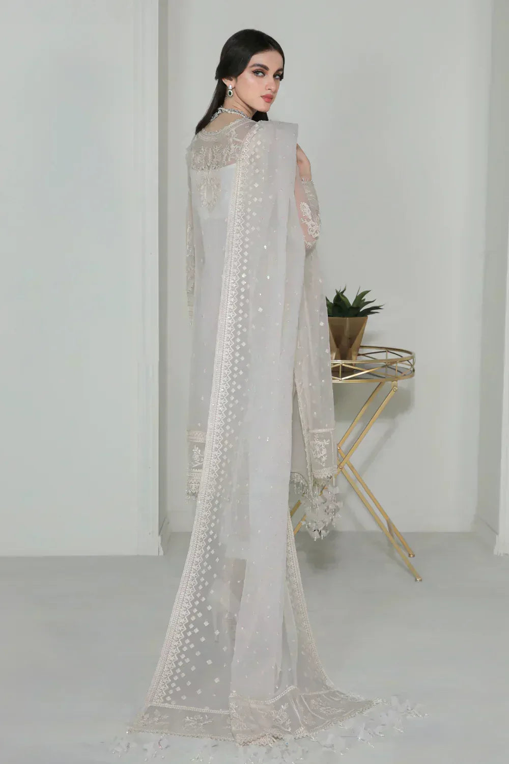 Baroque | Formals Collection | UF-186 - Aqsa Fabrics