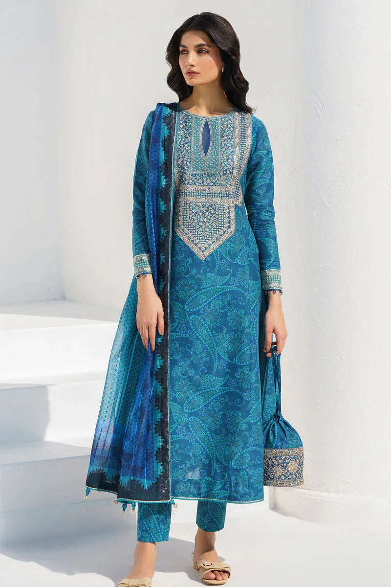 Jazmin | Summer Lawn 25 | USE-9017 - Aqsa Fabrics