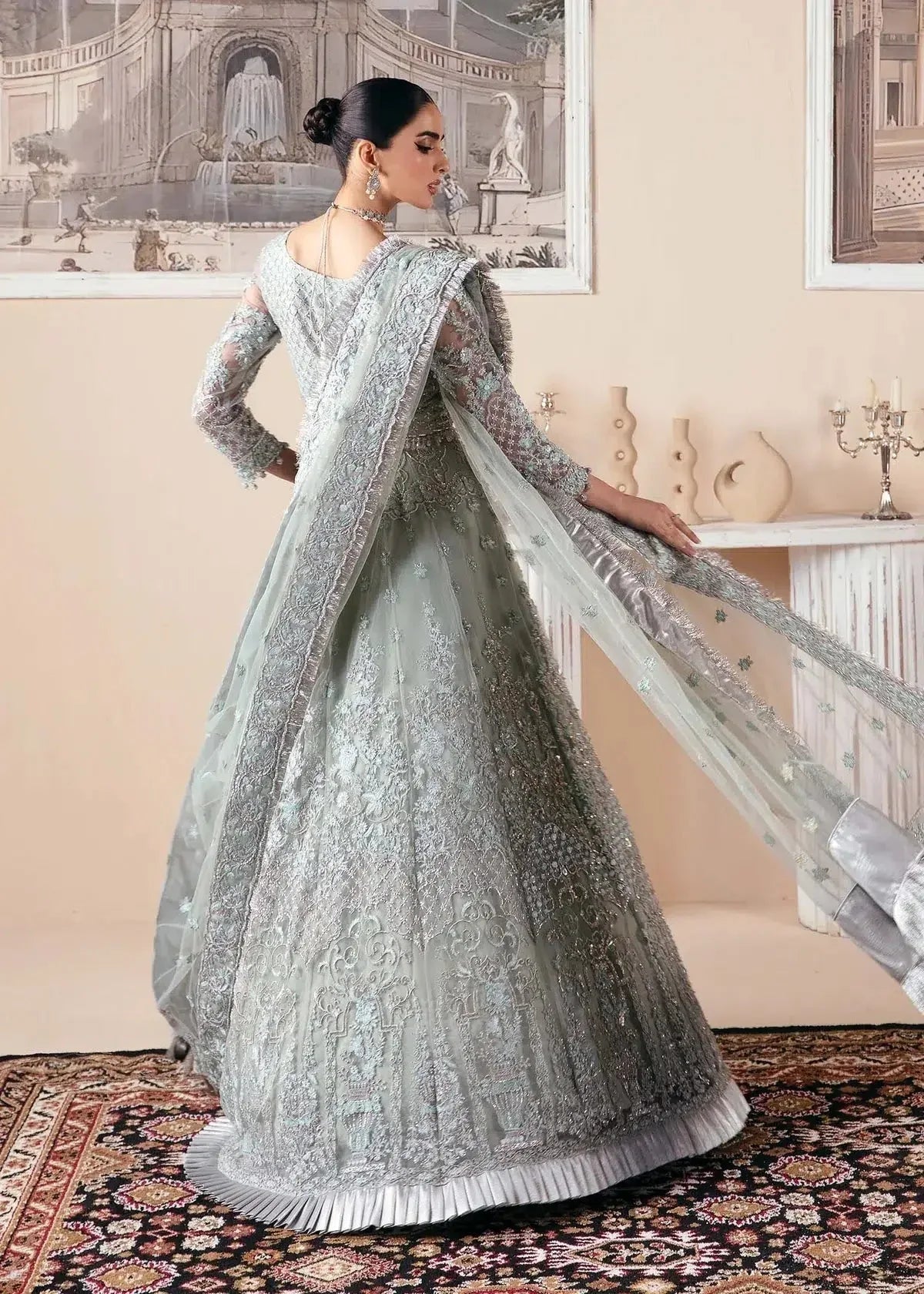 Dastoor | Noor-E-Jahan Wedding Collection'24 | Qamar - Aqsa Fabrics